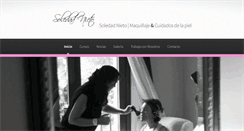 Desktop Screenshot of makeupbcn.com