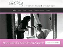 Tablet Screenshot of makeupbcn.com